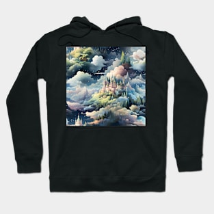 Castles Pattern 8 - In The Sky Hoodie